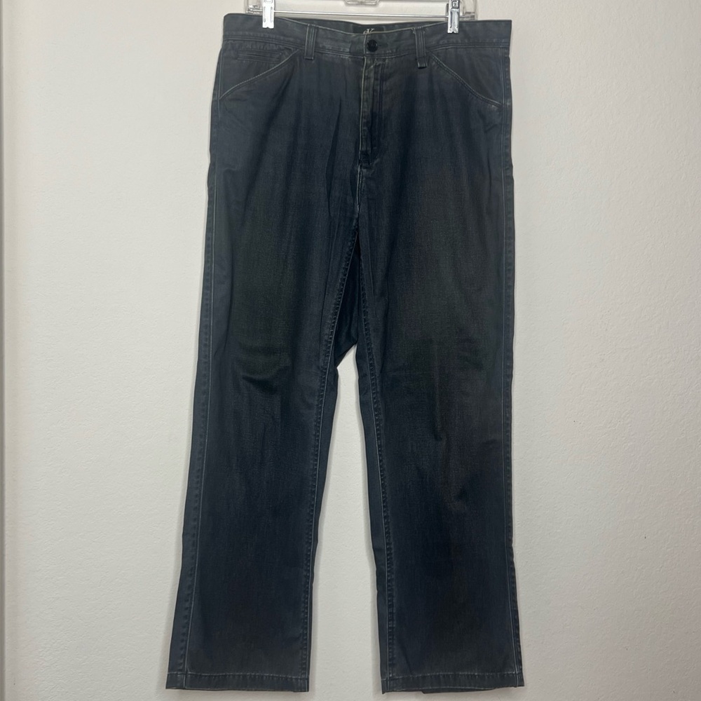 Calvin Klein Men’s Gray Denim 100% Cotton Pants